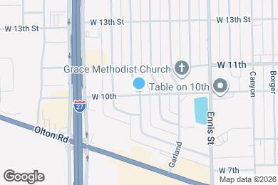 Map image of the property - 1001 Itasca St