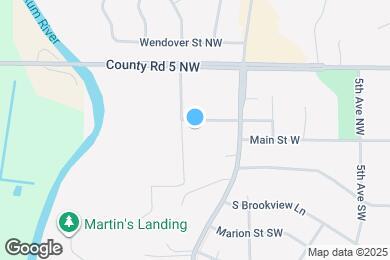 Map image of the property - Oakwood Estates Apartments