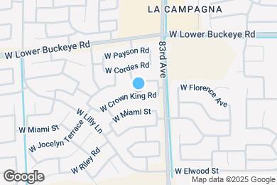 Map image of the property - 8332 W Crown King Rd