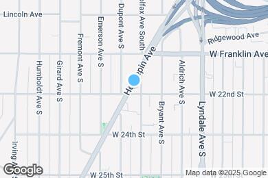 Map image of the property - 2121 Hennepin Ave S