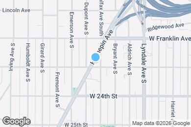 Map image of the property - 2121 Hennepin