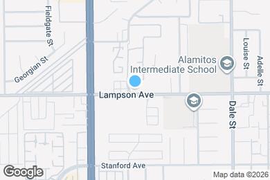 Map image of the property - 8141 Lampson Ave