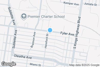 Map image of the property - 4994 Fyler Ave