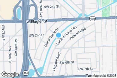 Map image of the property - 340 Tamiami Canal Rd