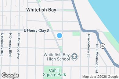 Map image of the property - 1028 E Meadow Pl