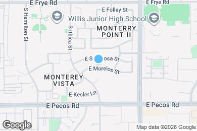 Map image of the property - 848 E Morelos St