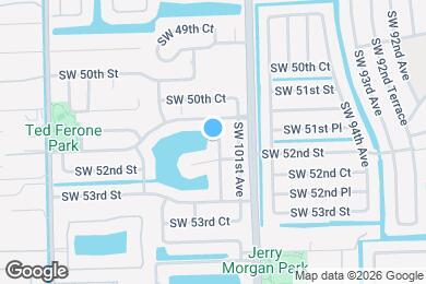 Map image of the property - 5131 SW 101st Terrace