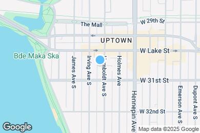 Map image of the property - 3024 Humboldt Ave S