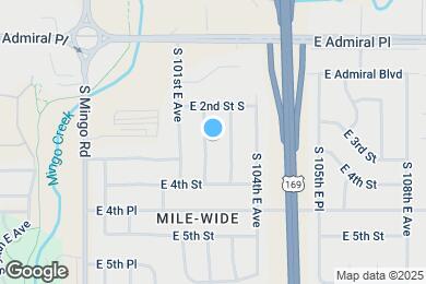 Map image of the property - 233 S 102nd E Ave