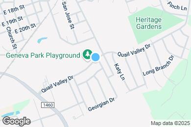 Map image of the property - 1026 Quail Valley Dr