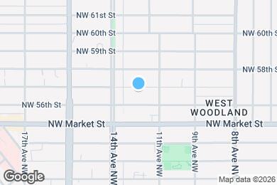 Map image of the property - 1125 NW 57th St