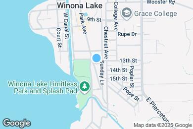 Map image of the property - 1301 Grace Ave