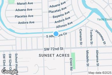 Map image of the property - 936 S Alhambra Cir