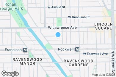 Map image of the property - 2715 W Giddings St