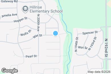 Map image of the property - 19505 Wirt St