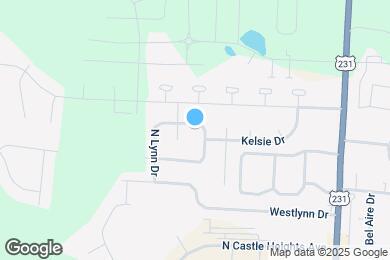 Map image of the property - 1326 Christine Dr