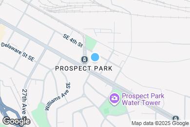 Map image of the property - 2929 University Ave SE