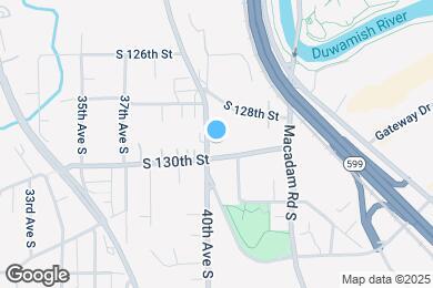 Map image of the property - 12910 E Marginal Wy S