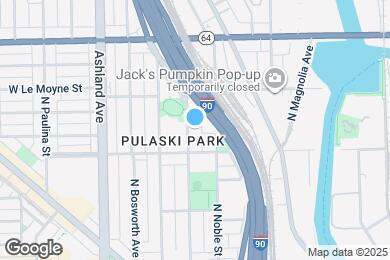 Map image of the property - 1423 N Cleaver St