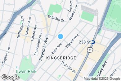 Map image of the property - 3461 Irwin Ave