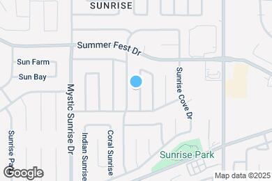Map image of the property - 4135 Sunrise Glade Dr