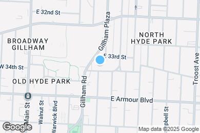 Map image of the property - 3340 Gillham Rd