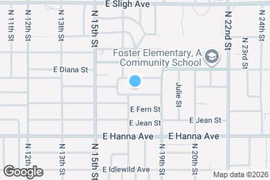 Map image of the property - 1714 E Lambright St