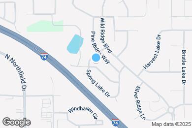 Map image of the property - 975 Needle Ridge Ln
