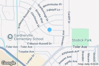 Map image of the property - 1358 Chichester Dr