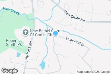 Map image of the property - 5829 Stone Bluff Ct