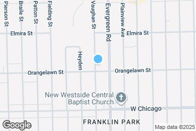 Map image of the property - 9910 Vaughan St