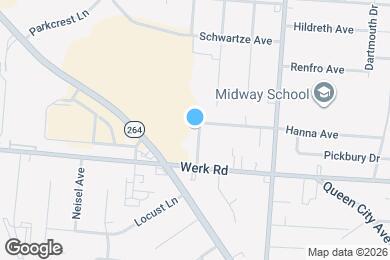 Map image of the property - 3403 Hanna Ave