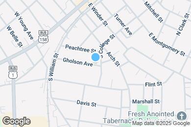 Map image of the property - 287 Gholson Ave