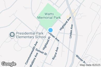 Map image of the property - 21 Wisner Ave