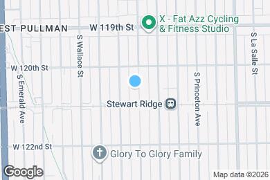Map image of the property - 12034 S Eggleston Ave