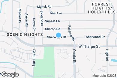 Map image of the property - 1909 Sherwood Dr