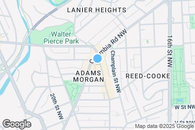 Map image of the property - 2452 1/2 18th St NW