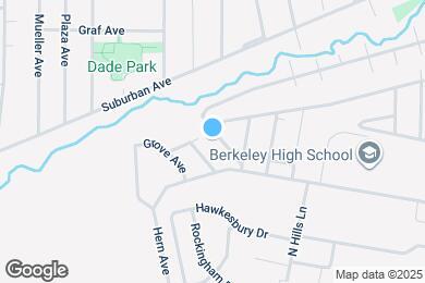 Map image of the property - 803 Marvin Ave