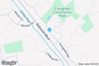 Map image of the property - 3409 Evergreen Rd