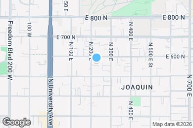 Map image of the property - 562 N 200 E