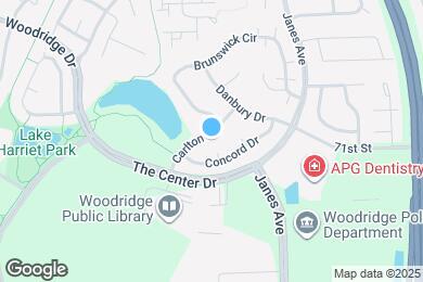 Map image of the property - 2449 Carlton Dr