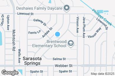 Map image of the property - 2426 Stratford Dr