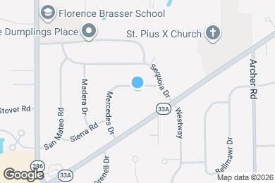 Map image of the property - 32 Mercedes Dr