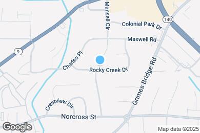 Map image of the property - 490 Rocky Creek Dr