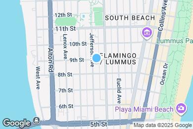 Map image of the property - 835 Jefferson Ave