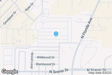 Map image of the property - 518 San Simon Dr
