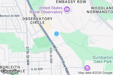 Map image of the property - 2141 Wisconsin Ave NW