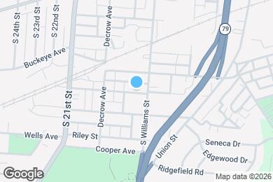 Map image of the property - 98 Burt Ave