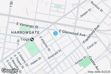 Map image of the property - 1849 E Venango St