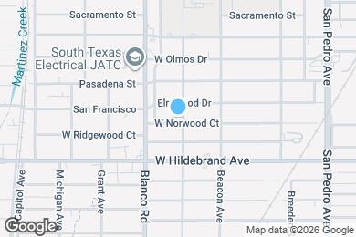Map image of the property - 805 W Norwood Ct